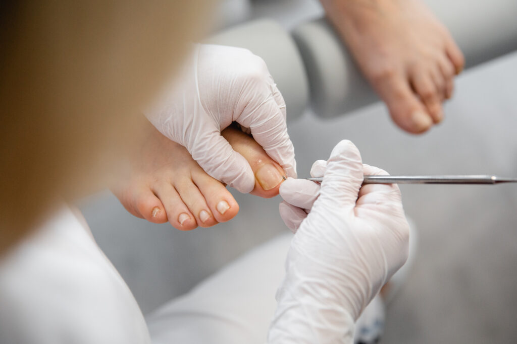 Eingang zur Dengler Klinik Baden-Baden